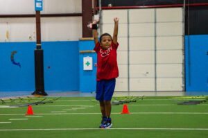 Youth fitness training at Amplify Sports in Powdersville