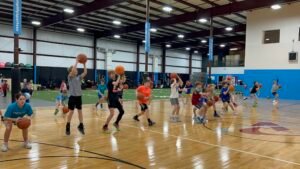 Youth fitness training at Amplify Sports in Powdersville