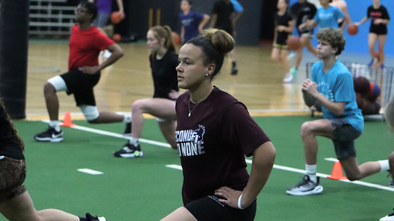 Youth strength and conditioning training at Amplify Sports