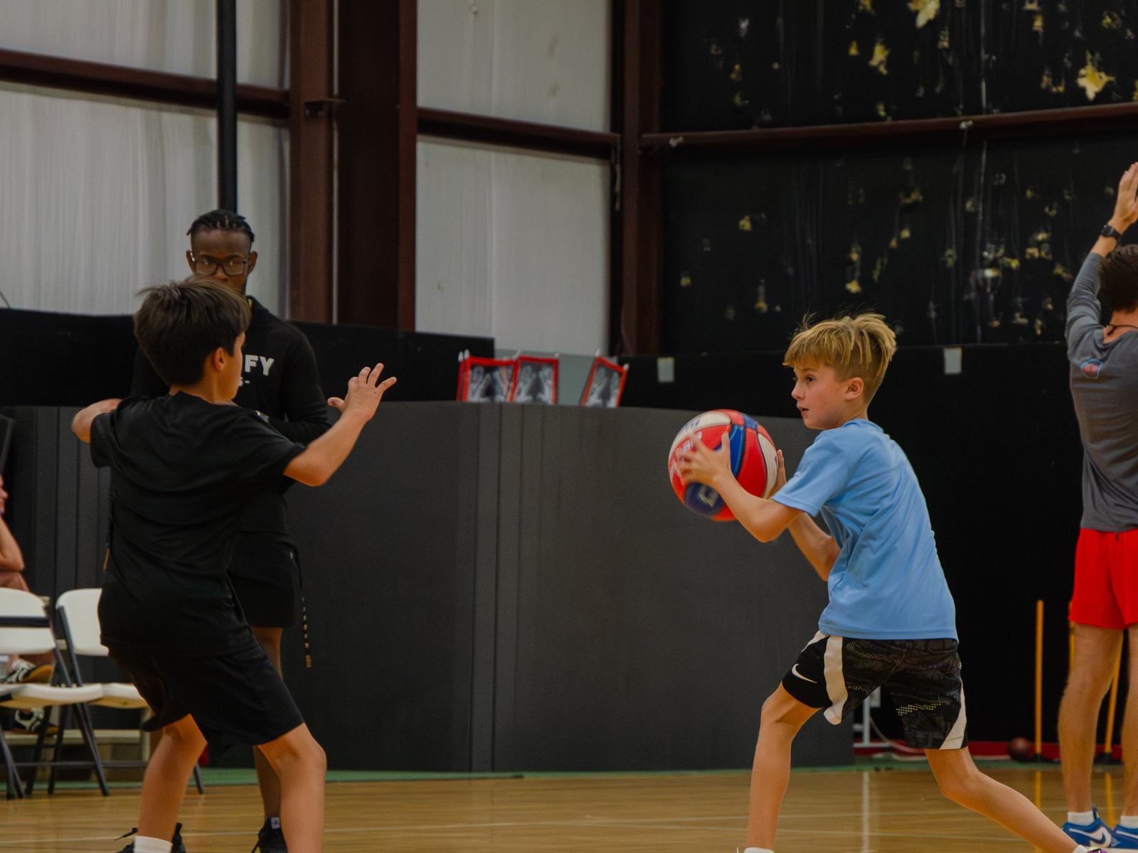 Basketball athlete training